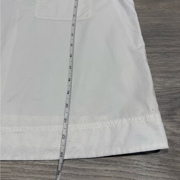 Kate Spade White Puff Sleeve Top with pocket - Picture 10 of 10